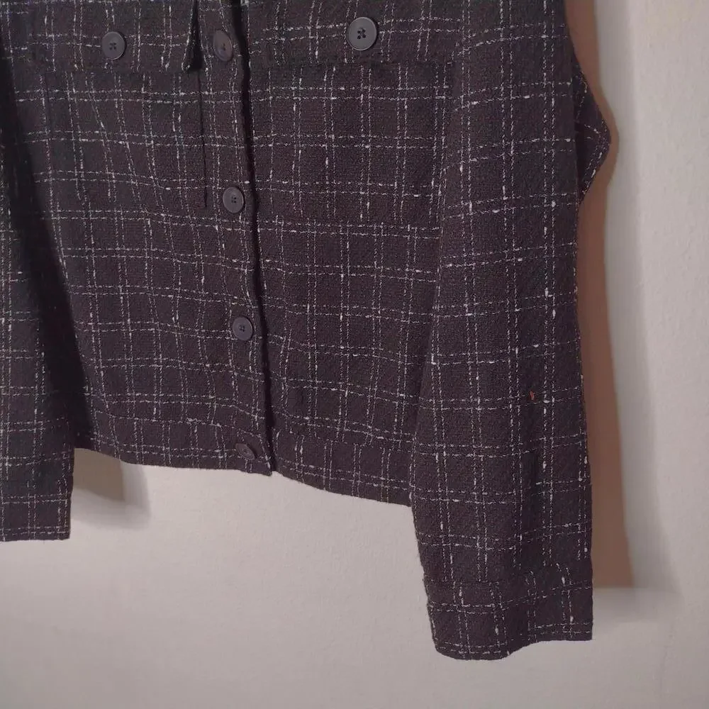 NWT Sanctuary Women's Black/Ashly Jacket Size Large